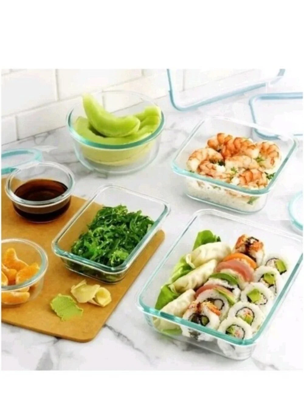 Snapware Pyrex 18-Piece Glass Food Storage Set